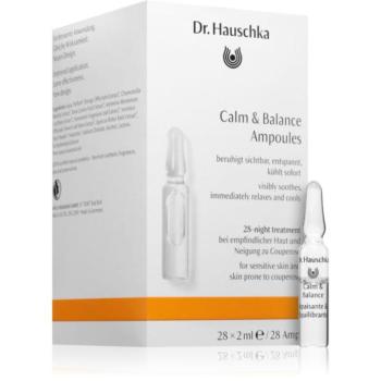 Dr. Hauschka Facial Care Calm & Balance intenzív nyugtató ápolás az érzékeny arcbőrre 28x2 ml kép