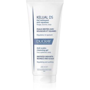 Ducray Kelual DS Anti-Scales Cleansing Gel tisztító gél a hámló és irritált bőrre 200 ml kép