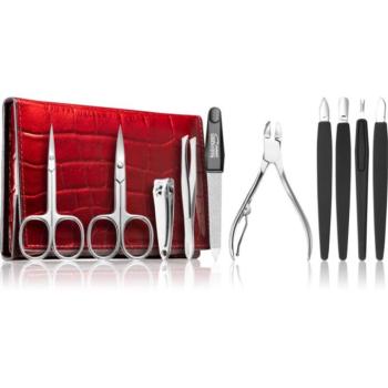 DuKaS Premium Line Solingen 252 manikűröző szett + tok Burgundy kép