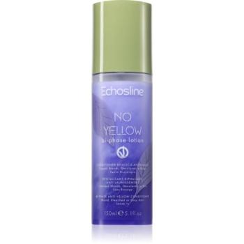 Echosline No Yellow Bi - Phase Lotion öblítés nélküli kondicionáló szőke hajra 150 ml kép