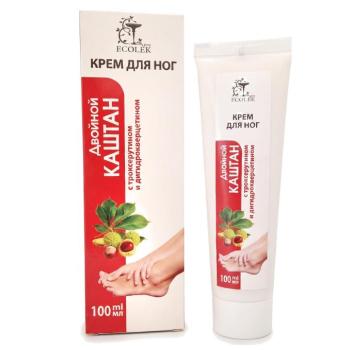 ECOLEKpro - lábkrém dupla vadgesztenye-kivonattal, troxerutinnal 100ml kép