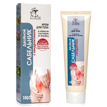 ECOLEKpro - testkrém dupla kivonat TŐZEGPIMPÓ-SABELNIK + KONDROITIN 100ml kép