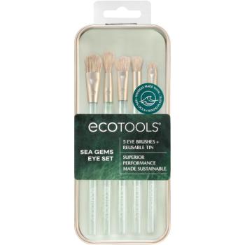 ECOTOOLS Sea Gems ecsetkészlethez szemkörnyékre + fémdoboz kép