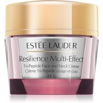 Estée Lauder Resilience Multi-Effect Tri-Peptide Face and Neck Creme SPF 15 intenzíven tápláló krém száraz bőrre SPF 15 50 ml kép