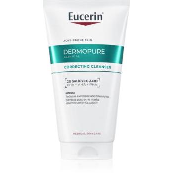 Eucerin DermoPure Clinical Correcting Cleanser hámlasztó tisztító gél arcra és testre 150 ml kép