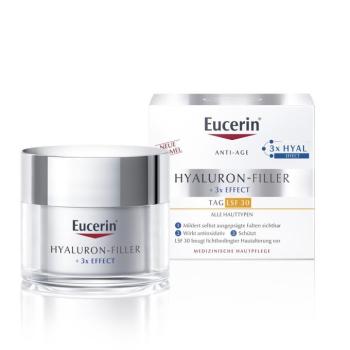 EUCERIN Hyaluron-Filler +3x effect ráncfeltöltő nappali arckrém SPF30 (50ml) kép