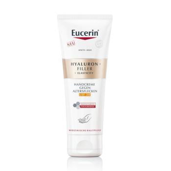 EUCERIN Hyaluron-Filler + Elasticity pigmentfolt halványító és bőrfiatalító kézkrém FF30 (75ml) kép
