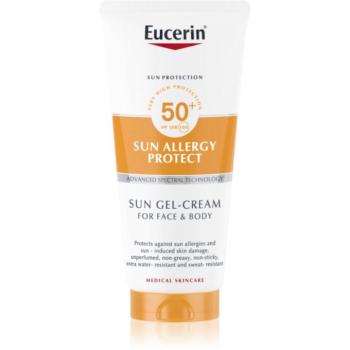 Eucerin Sun Allergy Protect védő géles krém arcra és testre SPF 50+ 200 ml kép
