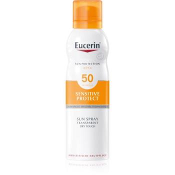 Eucerin Sun Sensitive Protect átlátszó napozó spray érzékeny bőrre SPF 50+ 200 ml kép
