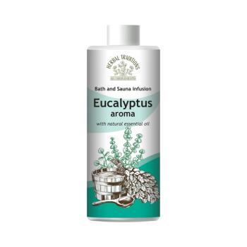 Eukaliptuszaroma fürdőhöz, szaunához és gőzfürdőhöz – 500 ml – Herbal Traditions kép