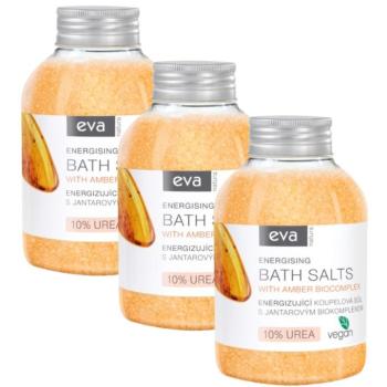 EVA NATURA Energizáló fürdősó borostyán biokomplexszel 3x600g + U... kép