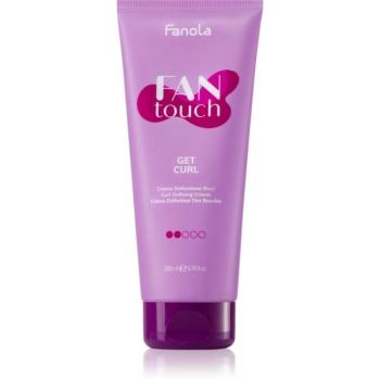 Fanola FAN touch hajkrém a hullámos és göndör hajra 200 ml kép