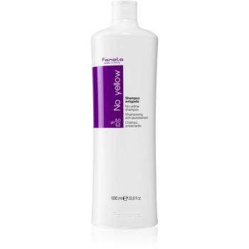 Fanola No Yellow Shampoo sampon semlegesíti a sárgás tónusokat 1000 ml kép