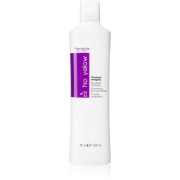 Fanola No Yellow Shampoo sampon semlegesíti a sárgás tónusokat 350 ml kép