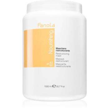 Fanola Nourishing Restructuring Mask tápláló maszk száraz és sérült hajra 1500 ml kép