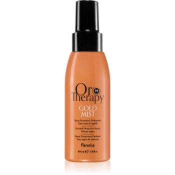 Fanola Oro Therapy Gold Mist formázó védő spray hajra 24 karátos arannyal 100 ml kép