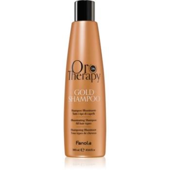 Fanola Oro Therapy Gold Shampoo hidratáló sampon 24 karátos arannyal 300 ml kép