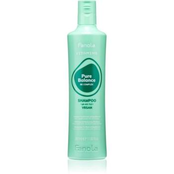 Fanola Vitamins Pure Balance Shampoo tisztító sampon zsíros korpa ellen 350 ml kép