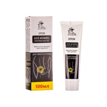 Fehér mumio krém hátra és ízületekre – 100 ml – Ecolek kép