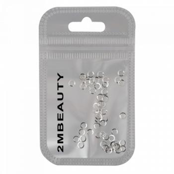 Fém díszítő 066 silver () kép