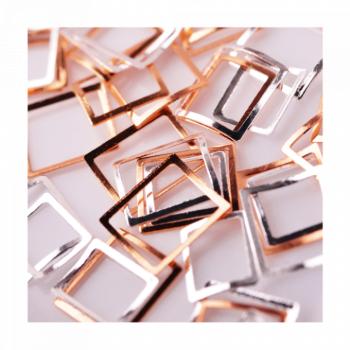 Fém Díszítő 32 Square Gold&Silver () kép