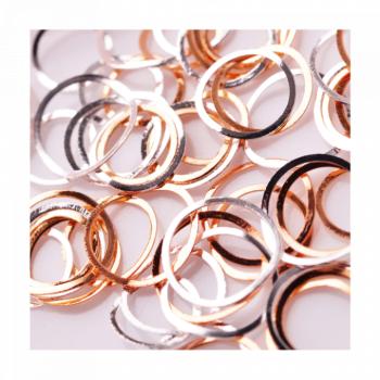 Fém Díszítő 33 Circle Gold&Silver () kép
