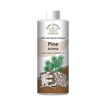 Fenyőaroma fürdőhöz, szaunához és gőzfürdőhöz – 500 ml – Herbal Traditions kép