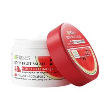 FRUIT SALAD – 48 órás hidratáló gél állagú testápoló hialuron komplexszel és dinnyével 200 ml - NATURE OF AGIVA kép