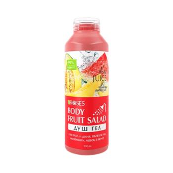FRUIT SALAD természetes tusfürdő görögdinnyével, sárgadinnyével és mézzel 330 ml - NATURE OF AGIVA kép