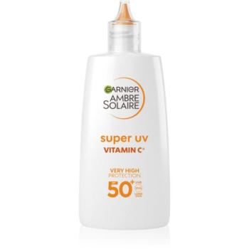 Garnier Ambre Solaire Super UV Vitamin C gyengéd védő folyadék a sötét foltok ellen SPF 50+ 40 ml kép