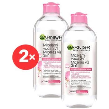 GARNIER Micellar Cleansing Water, 2 × 400ml