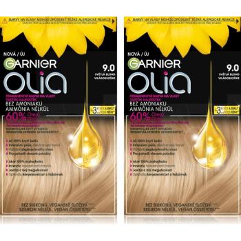 GARNIER Olia 9.0 világos szőke 2 × 174 ml kép