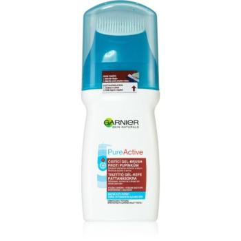 Garnier Pure Active tisztító gél-kefe pattanásokra 150 ml kép
