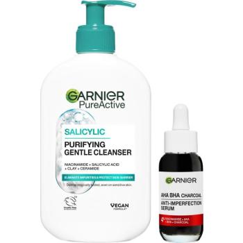 GARNIER PureActive Serum + Cleanser Set 280ml