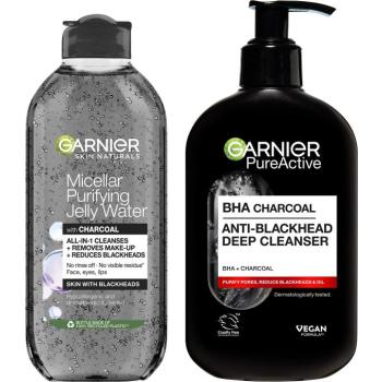 GARNIER Skin Naturals Charcoal Set 650 ml kép