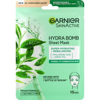 GARNIER Skin Naturals Hydra Bomb Sheet Mask Green Tea, 28g kép