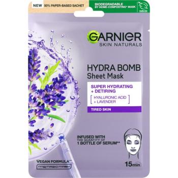 GARNIER Skin Naturals Hydra Bomb Sheet Mask Lavender, 28g kép