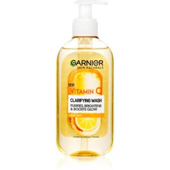 Garnier Vitamin C Fényesítő tisztító gél az arcra 200 ml kép