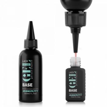 Gel Lack - Clear Elastic Base - HEMA Mentes (50ml) kép