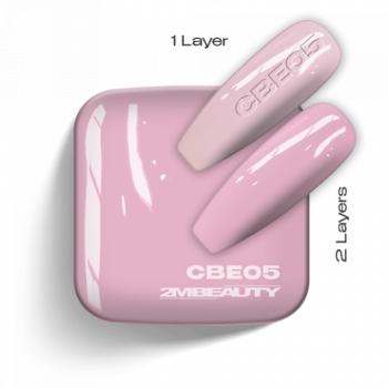 Gel Lack - Colored Base Elastic CBE05 - HEMA Mentes (13 ml) kép
