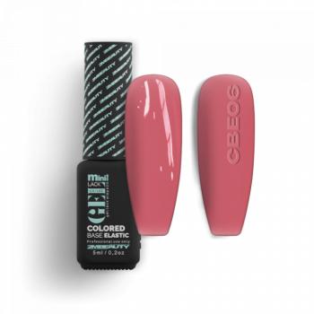 Gel Lack - Colored Base Elastic CBE06 - HEMA Mentes (5ml - mini me) kép