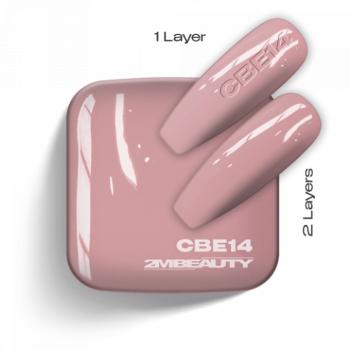 Gel Lack - Colored Base Elastic CBE14 - HEMA Mentes (13 ml) kép