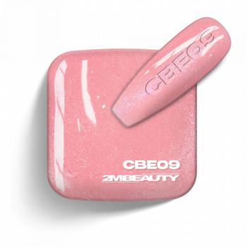 Gel Lack - Colored Base Elastic Shimmer CBE09 - HEMA Mentes (13 ml) kép