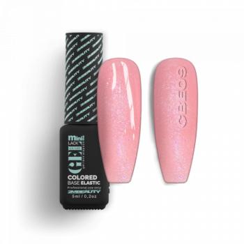 Gel Lack - Colored Base Elastic Shimmer CBE09 - HEMA Mentes (5ml - mini me) kép