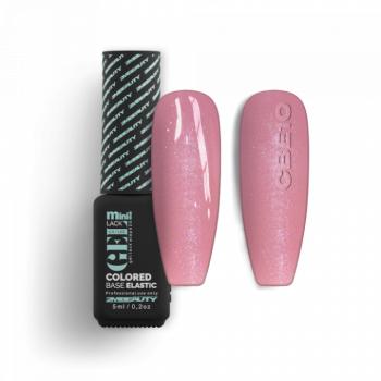 Gel Lack - Colored Base Elastic Shimmer CBE10 - HEMA Mentes (5ml - mini me) kép