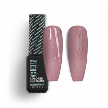 Gel Lack - Colored Base Elastic Shimmer CBE11 - HEMA Mentes (5ml - mini me) kép