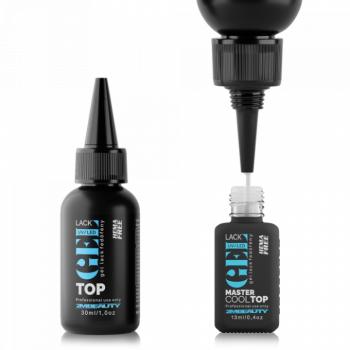 Gel Lack Fedő - Master Cool Top - HEMA Mentes (30 ml) kép