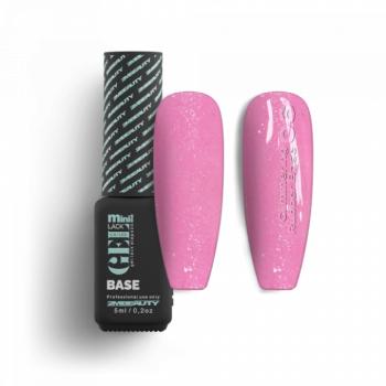 Gel Lack - Glimmering Rubber Base 06 - HEMA Mentes (5ml - mini me) kép