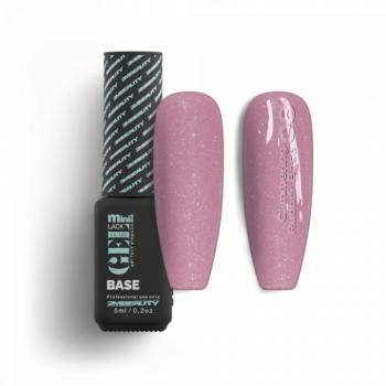 Gel Lack - Glimmering Rubber Base 08 - HEMA Mentes (5ml - mini me) kép