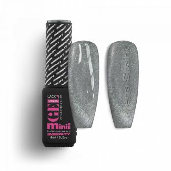 Gel Lack - Magnet Effect White - Mega Spark - HEMA Mentes (5ml - mini me) kép